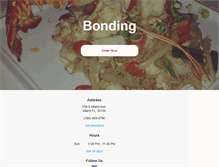 Tablet Screenshot of bondingmiami.net